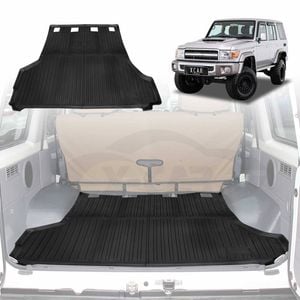 Boot Liner for Toyota Landcruiser 70/76 Series 2012-2023 All Weather Heavy Duty Cargo Trunk Mat Luggage Tray