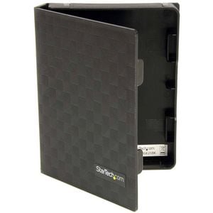 Startech.com 2.5in Anti-static Hard Drive Protector Case - Black (3pk) - Polypropylene - Black - 1 Hard Drive