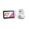 VTech Full Colour Pan & Tilt Baby Video Monitor Single Camera - White