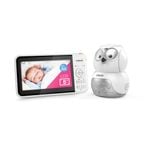 VTech Full Colour Pan & Tilt Baby Video Monitor Single Camera - White