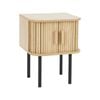 Cooper & Co. Haven Sliding Door 40cm Bedside Table Natural