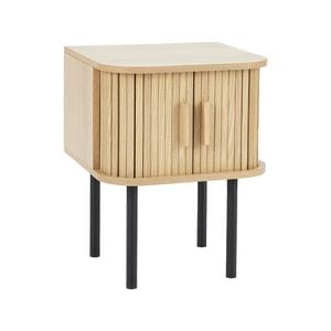 Cooper & Co. Haven Sliding Door 40cm Bedside Table Natural