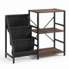 Artiss Record Player Stand with 3-Tier Vinyl Record Storage Turntable Stand Up to 200 Albums