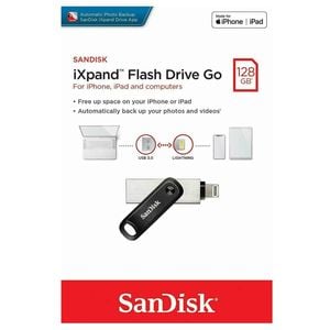 Sandisk Ixpand 128gb Usb 3.0 Flash Drive For Iphone, Ipad & Pc – Portable Memory Stick For Easy Backup