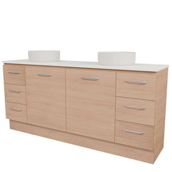 New England Joinery 1800mm King SilkSurface Top Floor Standing Vanity