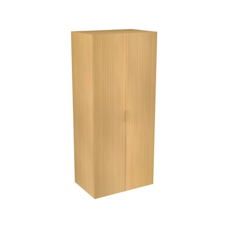 Lugna 2048 x 900 x 580mm Sand Hanging 4 Shelf 2 Door Storage Cabinet