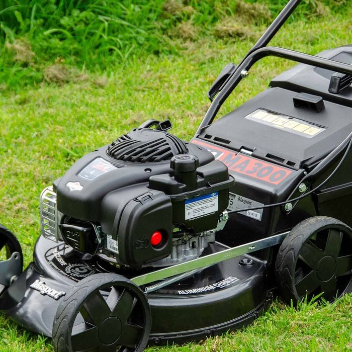 Masport 140CC Alloy MA300 460mm Petrol Lawnmower Bunnings New