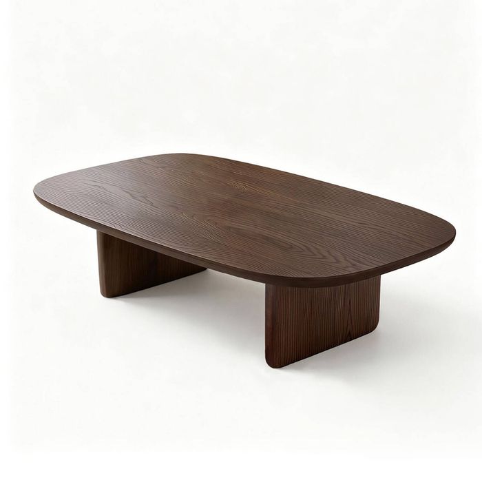 Familand 120cm Solid Wood Coffee Table