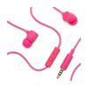 Coloud Colors Pink Headphones Earbuds Stereo Headset with Mic & Remote C19M