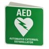 FastAid AED Wall Sign Angle Bracket, Australian Resuscitation Council