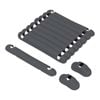 TopDry Slate Tie Off Cap Set For Double Clothesline