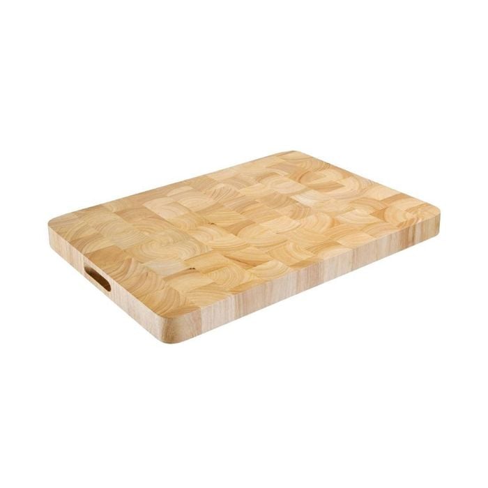 Vogue Chopping Board Large Rectangular Wooden 45x610x455mm Commercial Kitchenware