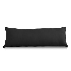 Catzon Body Pillow Case 137x50cm Soft Breathable Envelope-black