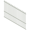 ProtectorAl 1201-2400mm x 1800mm Pale Eucalypt Loop & Spear Top Pool Fence Panel Raked 16-30º
