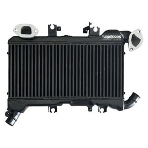 Upgrade Aluminium 60mm Intercooler For Toyota Land Cruiser Vdj200 200 Series 1vd-ftv V8 4.5l