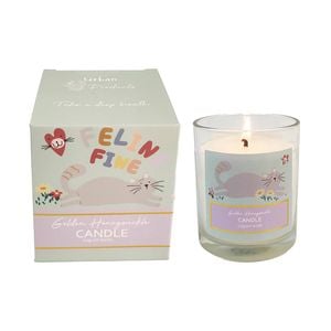 Urban Perfect Pets Cat Golden Honeysuckle 150g Glass Candle