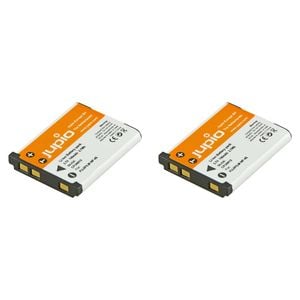 2PK Jupio Li-Ion 3.7V 740mAh Battery For Fuji NP-45 Camera