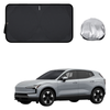 Front Windscreen Sun Shade for Volvo EX30 2025 - Current - Standard 150 x 85 cm - Black