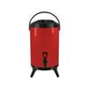SOGA 8L Stainless Steel Insulated Hot & Cold Beverage Dispenser - Red