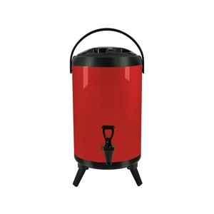 SOGA 8L Stainless Steel Insulated Hot & Cold Beverage Dispenser - Red
