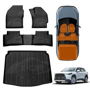 3D All-Weather Floor Mat Boot Liner Carpet for Toyota Corolla Cross 2022-Onwards Customized