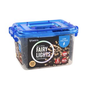 Lytworx Warm White Low Voltage Fairy Lights - 1200 Pack