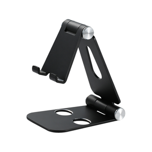 Orotec Foldable Metal Phone And Tablet Stand Black
