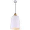 Melo White Shade 1 Light Pendant