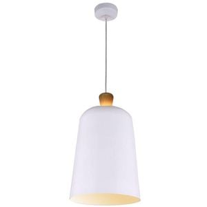Melo White Shade 1 Light Pendant