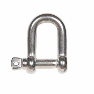 Taskmaster 13mm 316 Stainless Steel D Shackle