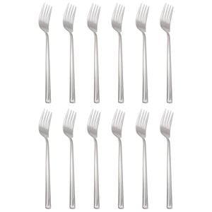 Tondo Stainless Steel Dinner Forks - 21.5cm - Pack of 12
