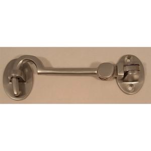 Miles Nelson Cabin Hook Satin Chrome 90mm