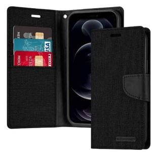 For Iphone 11 Wallet Flip Denim Case Cover