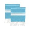 Nicola Spring Children's Turkish Cotton Towel Set - Light Blue - Pack Of 4