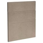 Kaboodle 600mm Raw Board Alpine 3 Drawer Panels