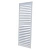 Polar Modular Shutters 2100 x 700mm Exterior Shutter Aluminium White - White