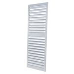 Polar Modular Shutters 2100 x 700mm Exterior Shutter Aluminium White - White