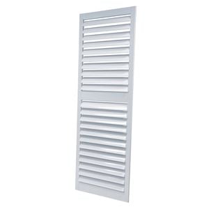 Polar Modular Shutters 2100 x 700mm Exterior Shutter Aluminium White - White