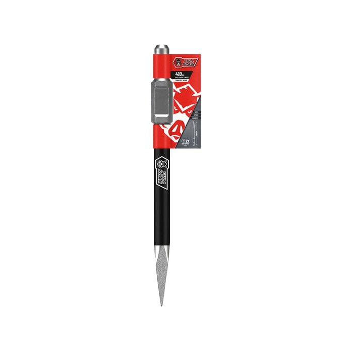 Full Boar Bull Point Chisel with 30mm Hex Shank
