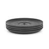 Huskee Universal Saucers - 4 Pack - 3oz Charcoal