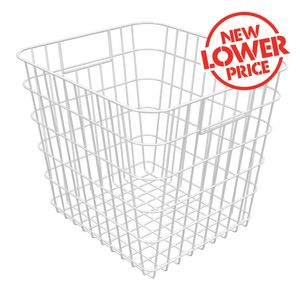 Flexi Storage Clever Cube 330 x 320 x 370mm White Wire Insert