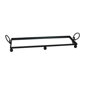 Elegant Collections Black Eliza Large Tray
