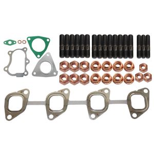 Permaseal Turbo & Exhaust Manifold Stud, Copper Nut & Gasket Kit For Nissan Navara D22 ZD30 3.0L