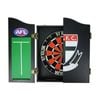 AFL Dartboard and Cabinet Set St Kilda Saints Team Design Black Finish
