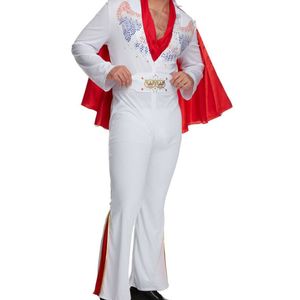1950s Memphis King Mens Elvis Presley Plus Size Costume - Xlarge