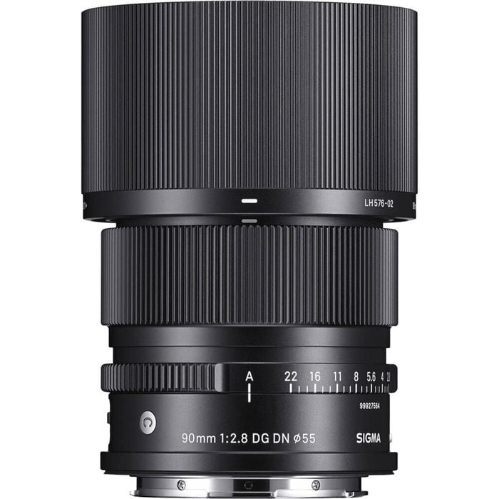 Sigma 90mm f/2.8 DG Contemporary Lens - L-mount Black