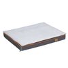 Bingopaw Pet Cushion Padded Orthopedic Dog Bed w/ Sponge Foam Base Pet Plush Pillow Bed 110x85x10cm