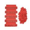 1-100 Cattle Number Ear Tags 5x4cm Set - Small Red Pig Goat Livestock Label