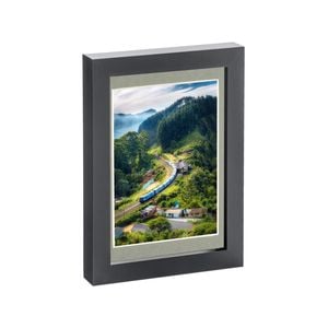 Nicola Spring Photo Frame with 4" x 6" Mount - 5" x 7" - Black