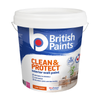 British Paints Extra Bright Low Sheen Clean And Protect Interior Paint - 10L
